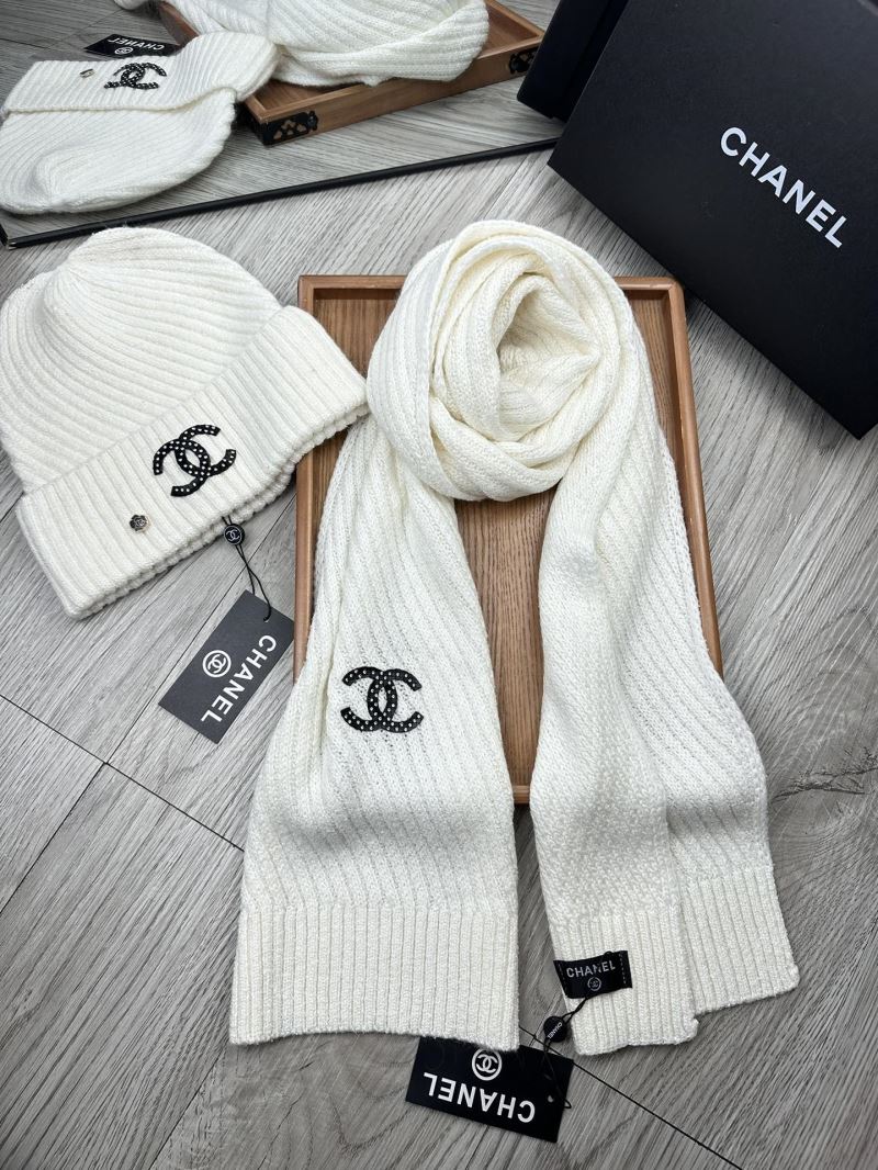 Chanel Caps Scarfs